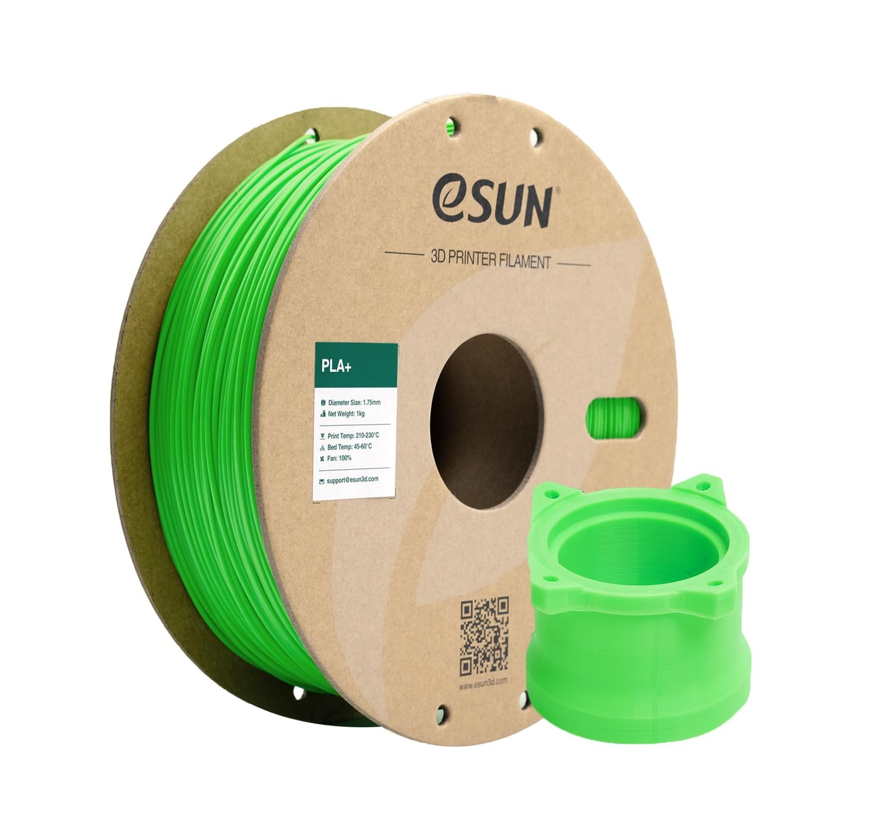 Filamento PLA+ Verde grama